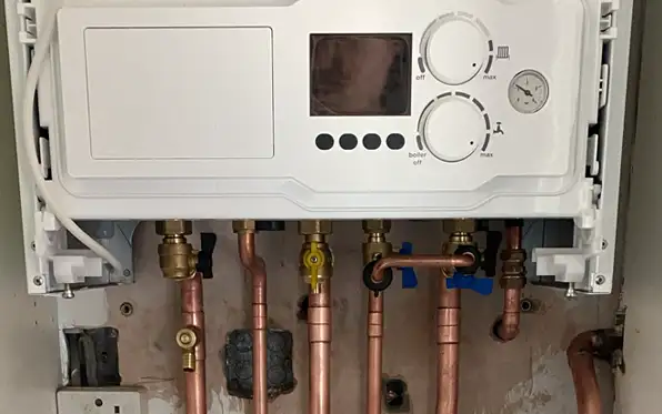 Stylised heating breakdown diagnostics illustration