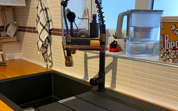 Stylised general plumbing illustration